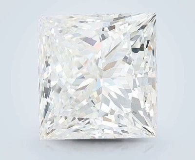 10.51ct F VVS2 Rare Carat Ideal Cut Princess Lab Grown Diamond