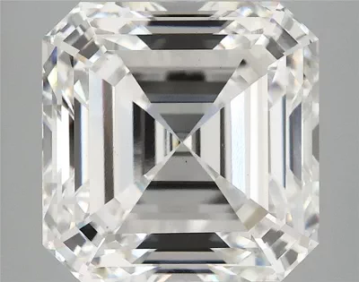 8.04ct G VS1 Rare Carat Ideal Cut Asscher Lab Grown Diamond