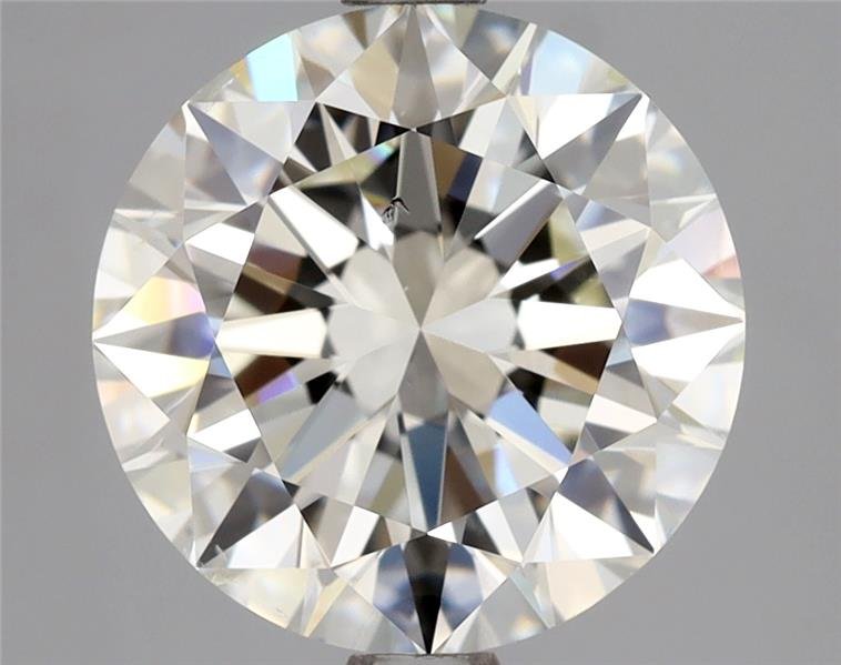 2.70ct J SI1 Excellent Cut Round Diamond