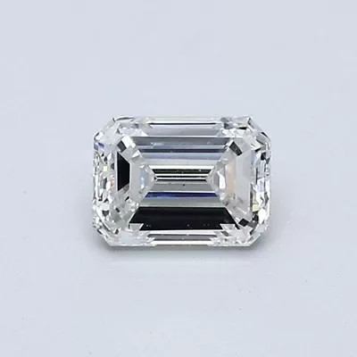 0.45ct F VS2 Very Good Cut Emerald Diamond