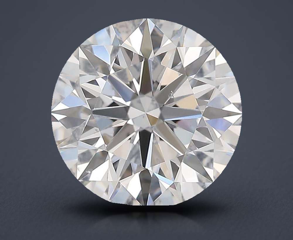 2.75ct D SI1 Rare Carat Ideal Cut Round Diamond