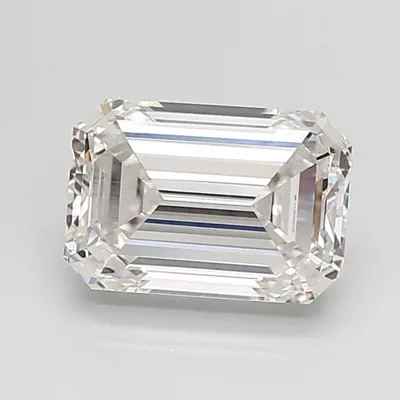 2.01ct G VS1 Excellent Cut Emerald Lab Grown Diamond