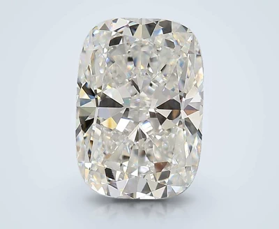 3.06ct E VVS2 Rare Carat Ideal Cut Cushion Lab Grown Diamond