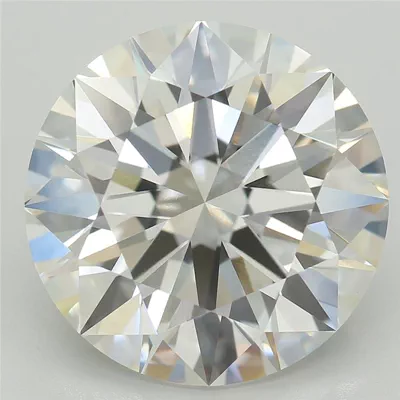 5.52ct E VVS2 Rare Carat Ideal Cut Round Lab Grown Diamond