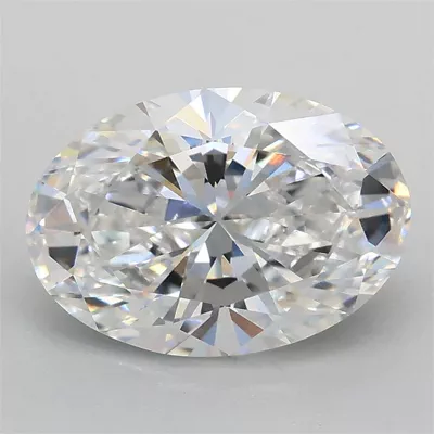 2.01ct E VVS2 Rare Carat Ideal Cut Oval Lab Grown Diamond