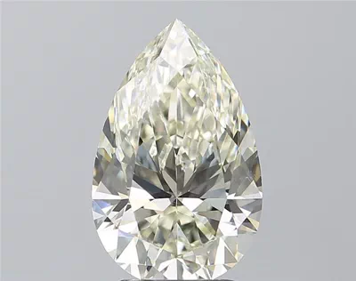 2.71ct J VS2 Rare Carat Ideal Cut Pear Diamond