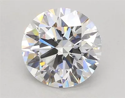 3.05ct D VVS2 Rare Carat Ideal Cut Round Lab Grown Diamond