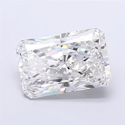 6.53ct E VS1 Rare Carat Ideal Cut Radiant Lab Grown Diamond