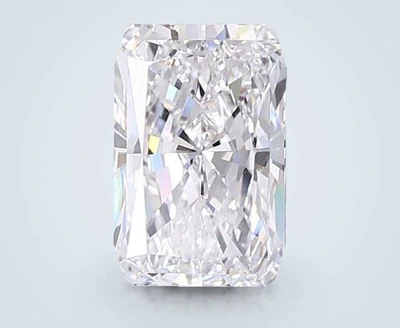 6.53ct E VS1 Rare Carat Ideal Cut Radiant Lab Grown Diamond