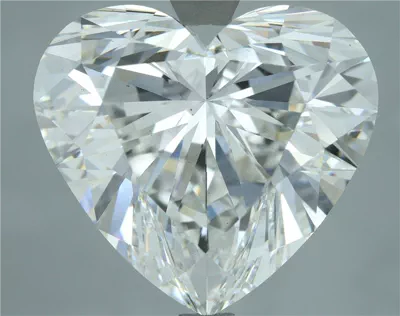 10.01ct F VS1 Rare Carat Ideal Cut Heart Lab Grown Diamond