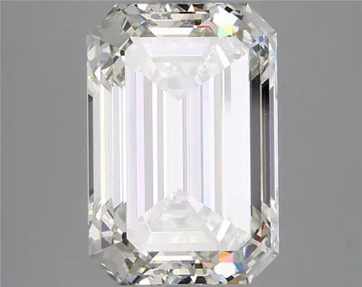 5.88ct H VS1 Rare Carat Ideal Cut Emerald Lab Grown Diamond