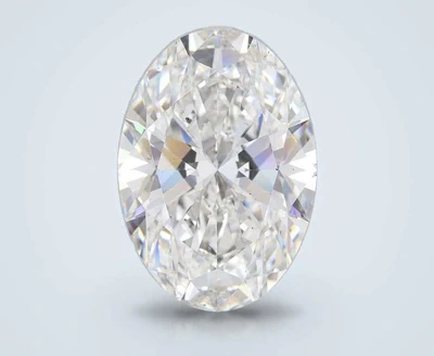 18.19ct F SI1 Rare Carat Ideal Cut Oval Lab Grown Diamond