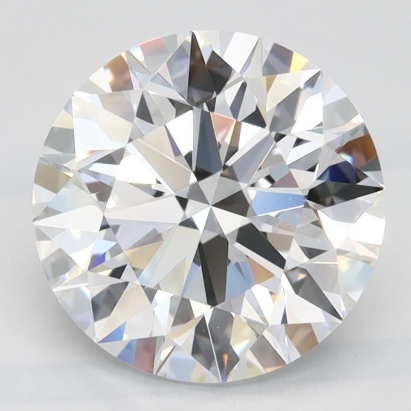 2.16ct D VVS1 Rare Carat Ideal Cut Round Lab Grown Diamond