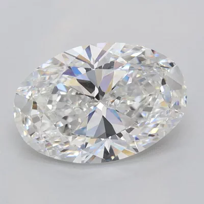 1.59ct E VVS1 Rare Carat Ideal Cut Oval Lab Grown Diamond