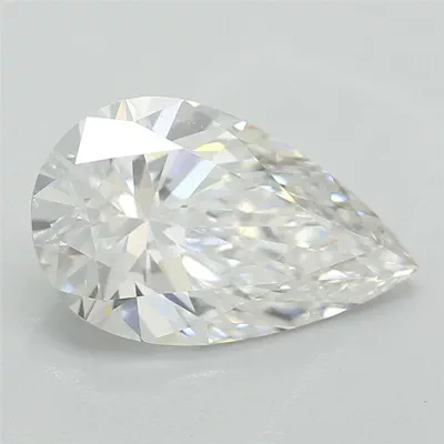 1.09ct E VS1 Rare Carat Ideal Cut Pear Lab Grown Diamond