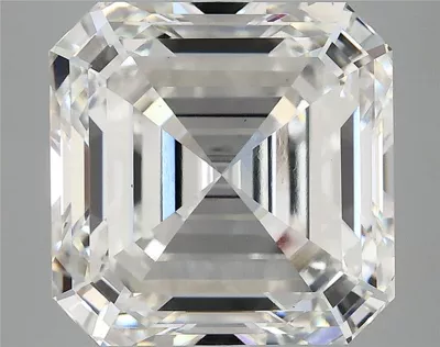 8.17ct G VS1 Very Good Cut Asscher Lab Grown Diamond