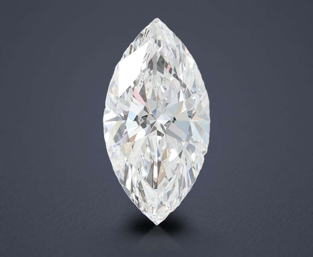 2.01ct D VVS1 Rare Carat Ideal Cut Marquise Lab Grown Diamond