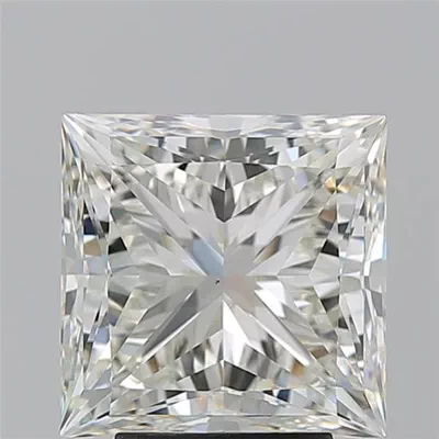 4.50ct K VS2 Excellent Cut Princess Diamond