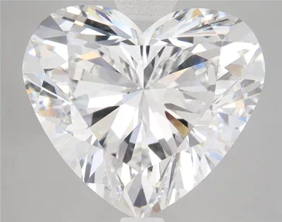 8.06ct E VVS2 Rare Carat Ideal Cut Heart Lab Grown Diamond