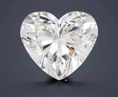 8.06ct E VVS2 Rare Carat Ideal Cut Heart Lab Grown Diamond