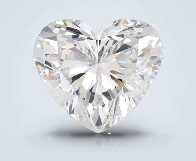 8.06ct E VVS2 Rare Carat Ideal Cut Heart Lab Grown Diamond