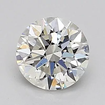 0.56ct H VS2 Rare Carat Ideal Cut Round Diamond