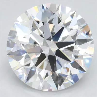 3.34ct D IF Rare Carat Ideal Cut Round Lab Grown Diamond