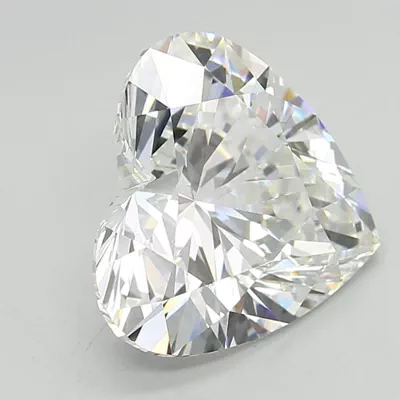 7.08ct E VVS2 Rare Carat Ideal Cut Heart Lab Grown Diamond