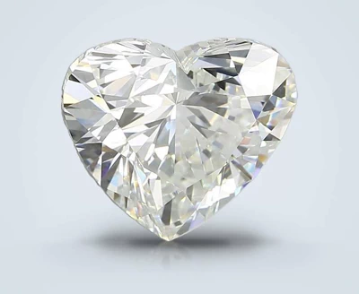 7.08ct E VVS2 Rare Carat Ideal Cut Heart Lab Grown Diamond