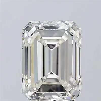 7.01ct I VS1 Very Good Cut Emerald Diamond