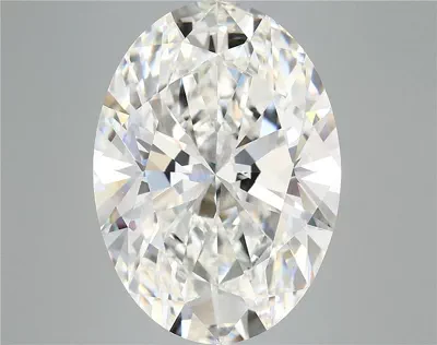 10.06ct F VVS2 Rare Carat Ideal Cut Oval Lab Grown Diamond