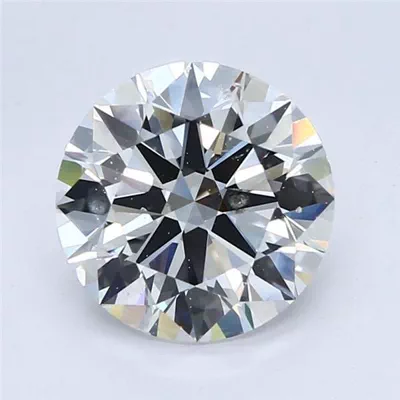 2.50ct F SI1 Rare Carat Ideal Cut Round Diamond