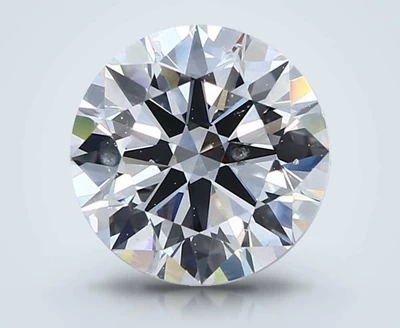 2.50ct F SI1 Rare Carat Ideal Cut Round Diamond