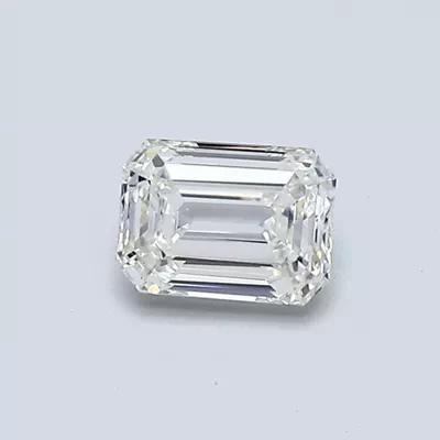 0.50ct I VVS2 Rare Carat Ideal Cut Emerald Diamond