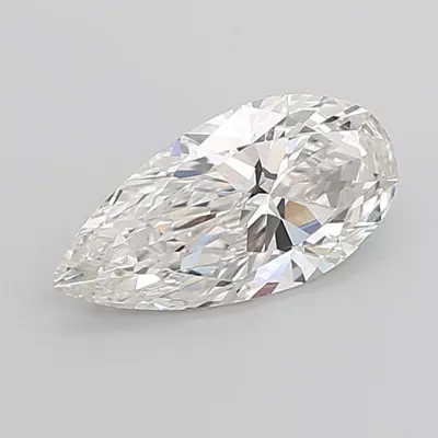 2.75ct G VVS2 Rare Carat Ideal Cut Pear Lab Grown Diamond