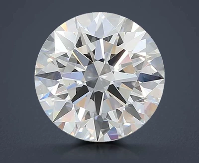 2.54ct D VS2 Rare Carat Ideal Cut Round Lab Grown Diamond