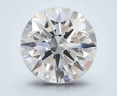 2.54ct D VS2 Rare Carat Ideal Cut Round Lab Grown Diamond
