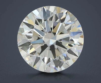 3.07ct G VS1 Rare Carat Ideal Cut Round Lab Grown Diamond
