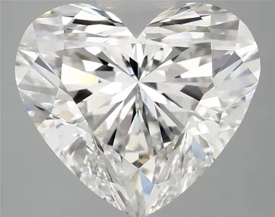 5.28ct G VS1 Rare Carat Ideal Cut Heart Lab Grown Diamond