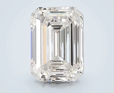 2.09ct E VS1 Rare Carat Ideal Cut Emerald Lab Grown Diamond