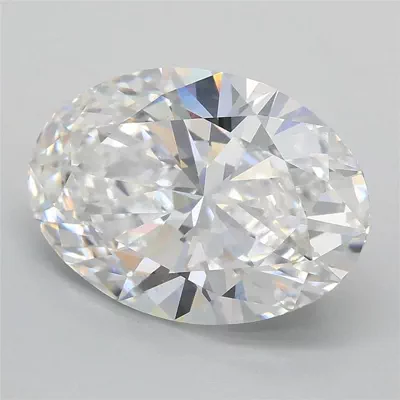 3.02ct E VS1 Rare Carat Ideal Cut Oval Lab Grown Diamond