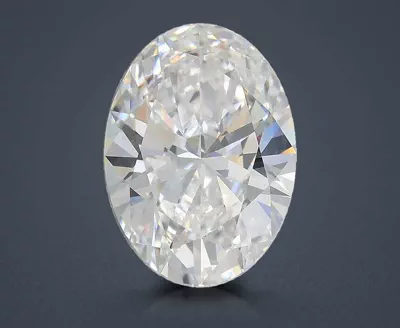 3.02ct E VS1 Rare Carat Ideal Cut Oval Lab Grown Diamond