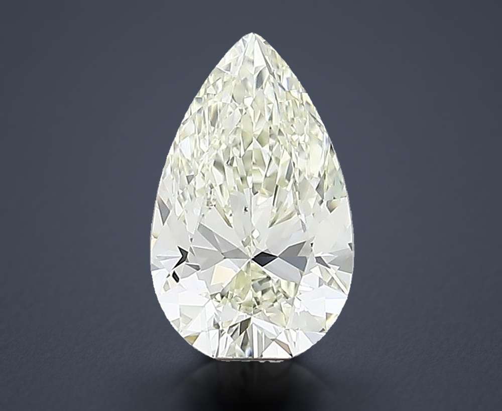 1.81ct K VS2 Rare Carat Ideal Cut Pear Diamond