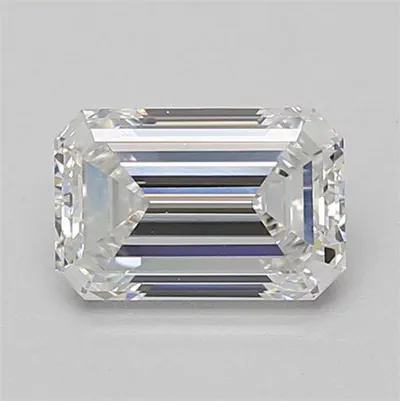 1.40ct E VVS2 Excellent Cut Emerald Lab Grown Diamond