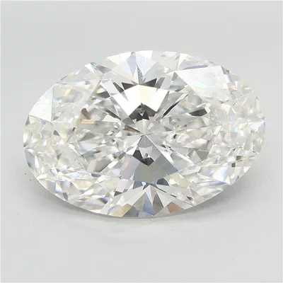 10.06ct G VVS2 Rare Carat Ideal Cut Oval Lab Grown Diamond