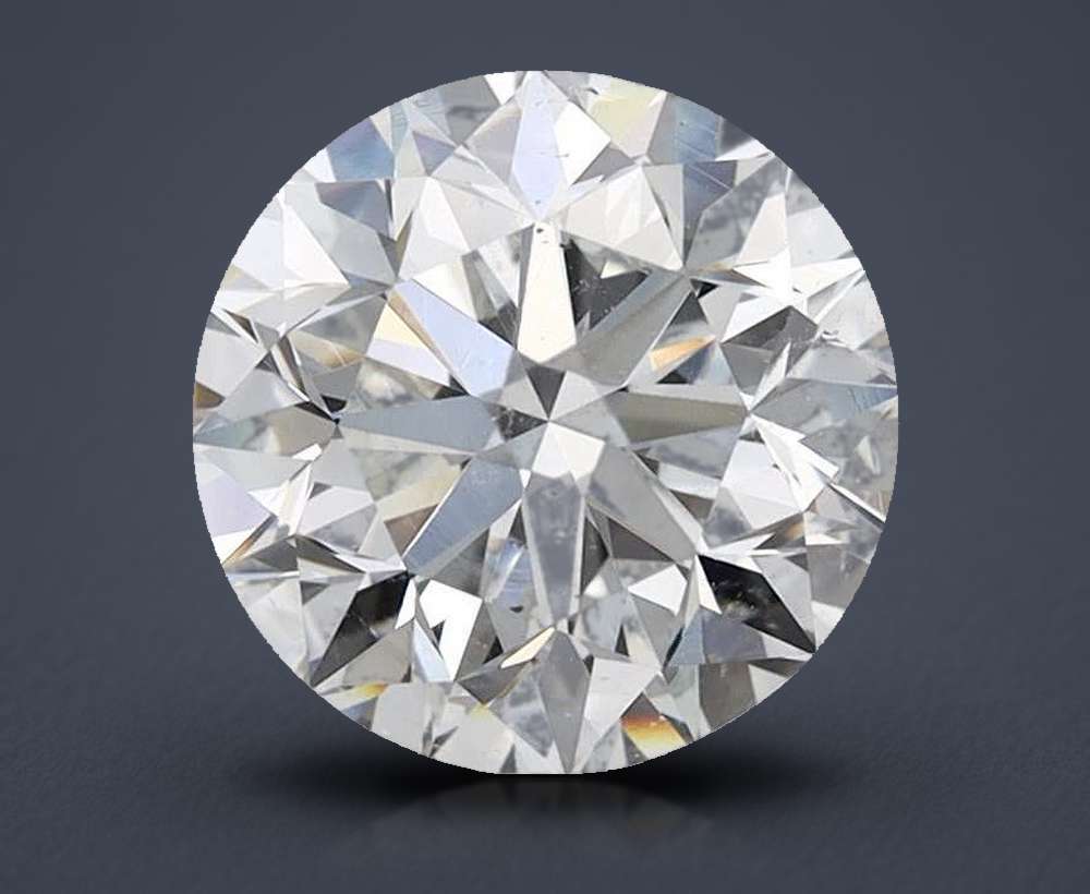 3.00ct E SI2 Very Good Cut Round Diamond