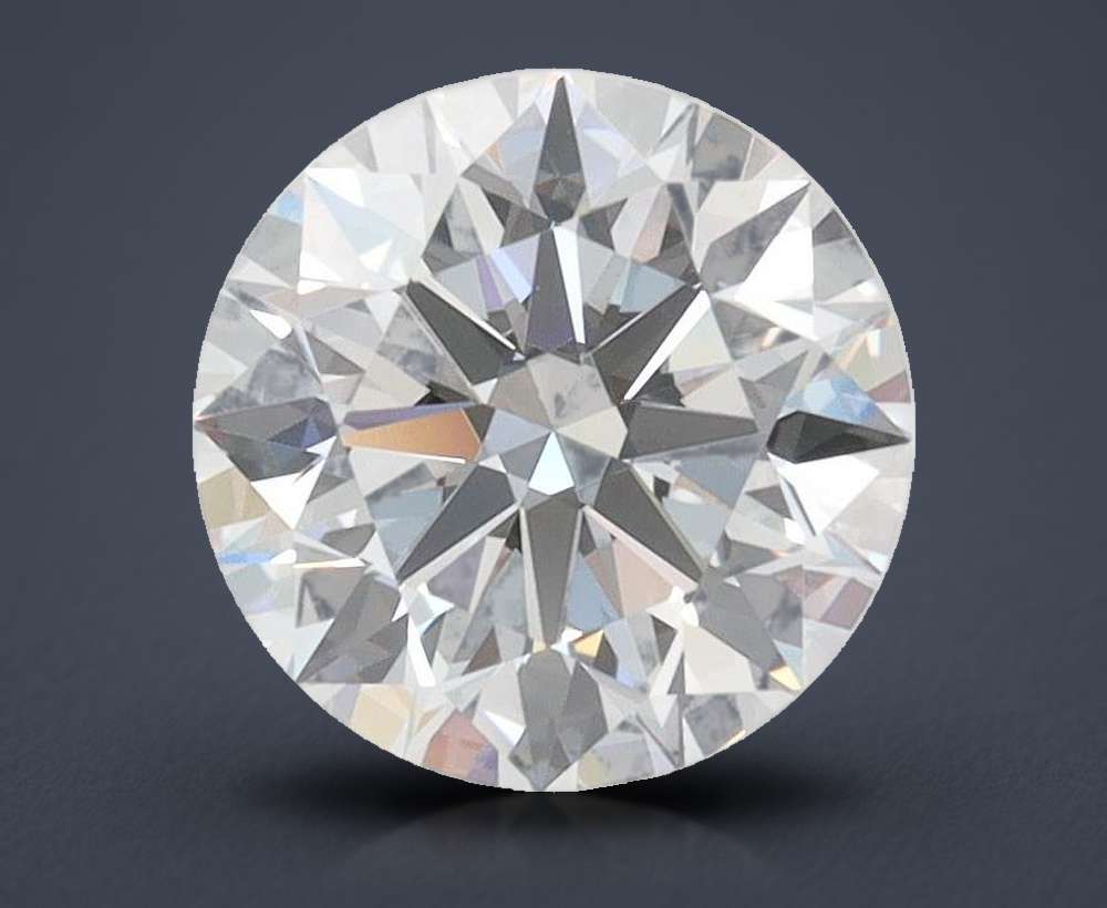 1.54ct D FL Rare Carat Ideal Cut Round Lab Grown Diamond