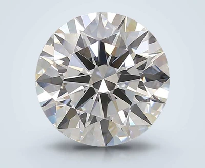 4.09ct D VVS1 Rare Carat Ideal Cut Round Lab Grown Diamond