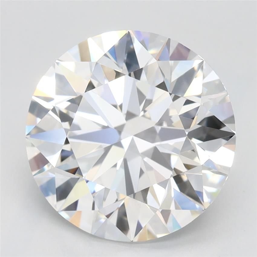 3.45ct D IF Rare Carat Ideal Cut Round Lab Grown Diamond
