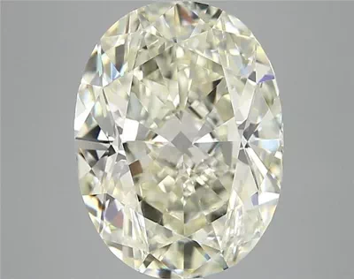 5.01ct K VS1 Rare Carat Ideal Cut Oval Diamond